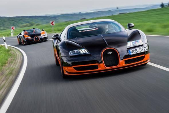 <p>5) BUGATTI VEYRON SUPER SPORT</p>

<p>431 km/sa</p>
