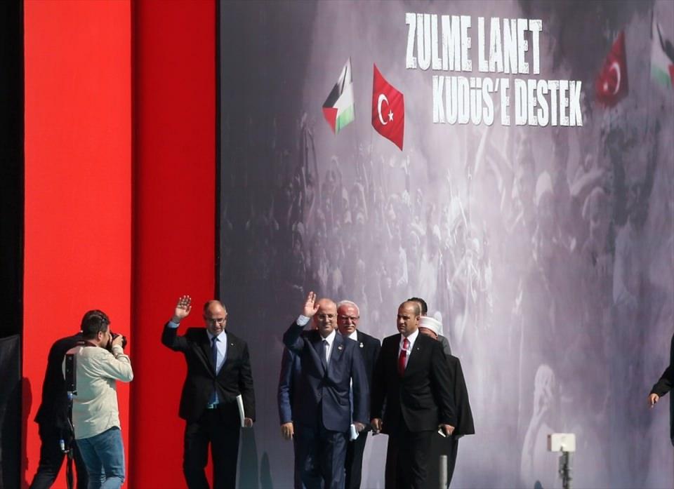 <p>Filistin Başbakanı Rami El-Hamdallah</p>