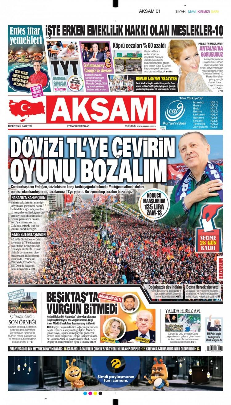 <p><strong>AKŞAM</strong></p>
