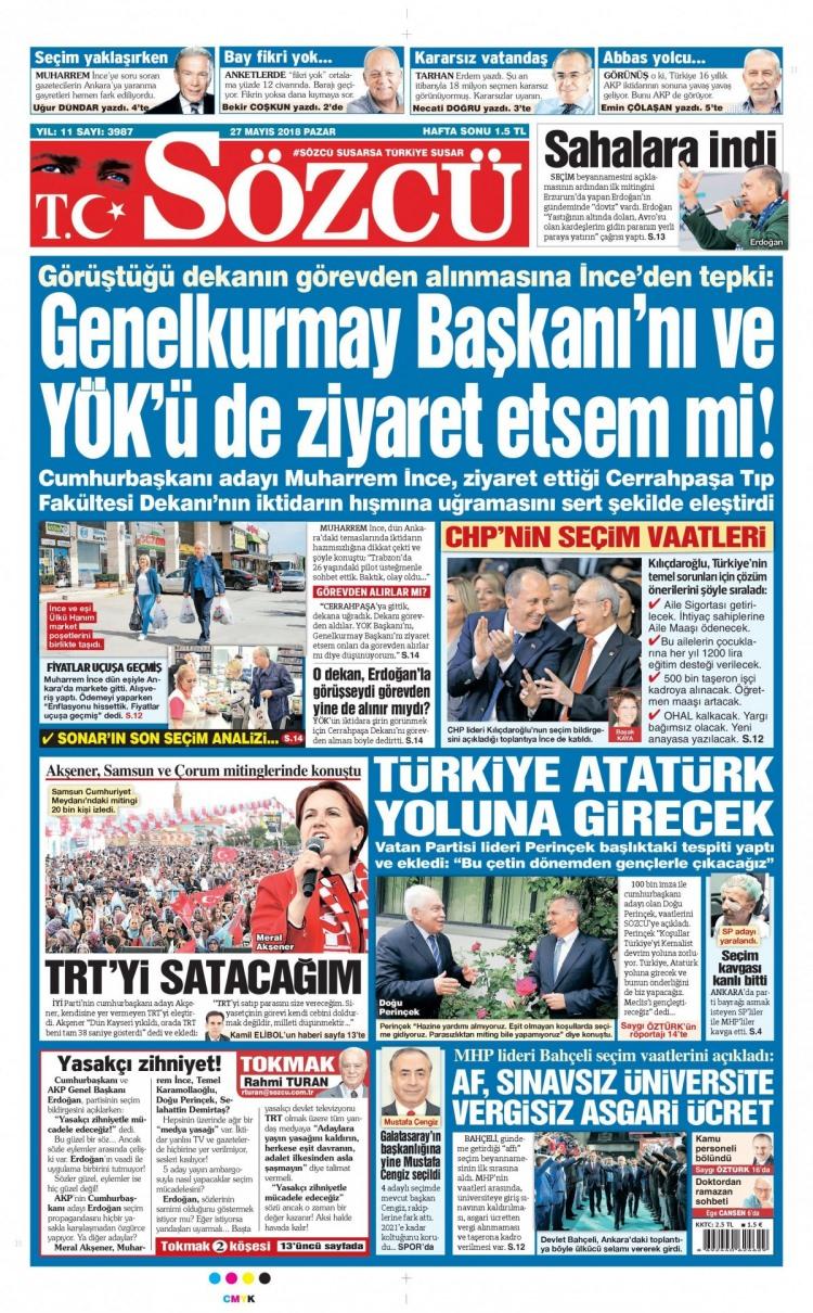 <p><strong>SÖZCÜ</strong></p>
