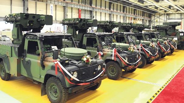 <p><em><strong>ZIPKIN</strong></em></p>
<p>Zıpkın; ASELSAN tarafından milli imkânlarla üretilen, temel silah olarak atışa hazır 4 adet FIM-92 Stinger füzesini kullanan, çeşitli algılayıcılar ile donatılmış ve tüm fonksiyonları bilgisayar tarafından denetlenen bir Alçak İrtifa Hava Savunma Sistemi.</p>