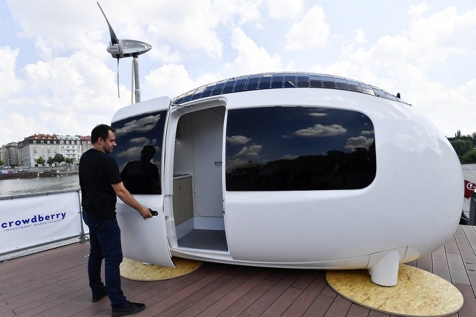 <p>Akıllı ev Ecocapsule, basın toplantısıyla tanıtıldı.</p>
