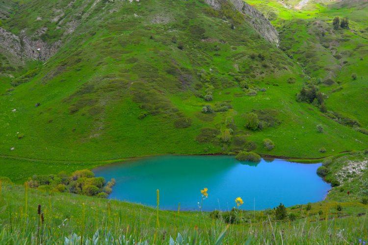 <p>Kop Dağı'nda 2 bin 150 metre rakımda yer alan heyelan gölünün bulunduğu alanın turizme kazandırılması için çalışmalara başladıklarına dikkati çekerek, "Gölün olduğu alan, savaşta kullanılan top yollarının hemen bittiği yerde. Gelen ziyaretçiler hem heyelan gölünün doğal güzelliğiyle buluşacak hem de kamp yapacak. Yine bu alandaki top yollarında ecdada saygı yürüyüşleri de yapmayı planlıyoruz." diye konuştu.</p>

<p> </p>
