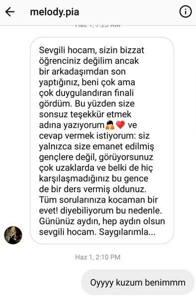 <p><em>Prof.Dr. Burcu Demirel, sınav kağıdında kendine sorduğu 5 sorudan önce öğrencilerine şöyle seslendi:</em></p>
<p>"Hayat kendiliğinden ne iyidir ne de kötü. Ona iyiliği ve kötülüğü katan bizleriz. İyi olsun yollarınız, umut dolsun düşleriniz, hayal kurup uğruna adanan ömürleriniz olsun. Kendini tavaf edenlerden, istifleyip biriktirenlerden değil, nice canda can olan, vatan aşkıyla yanan, üretmeye, hayal etmeye can atan, umutsuzluğa düştüğünde dönüp mucizevi yaradılışına bakıp ilham alan, atasının izinde yoğrulan, onurlu, vicdanlı, üretken yiğit kadınlar ve yiğit erkekler olan kuzularımızsınız siz benim.</p>
