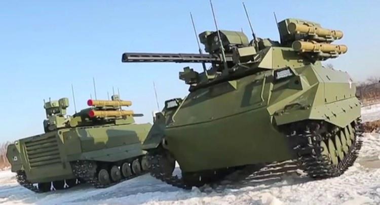 <p>Uran-9 ve Vikhr olarak bilinen iki araç piyade savaş araçları olarak ateş gücüne odaklanıyor. geliştirliyor.</p>