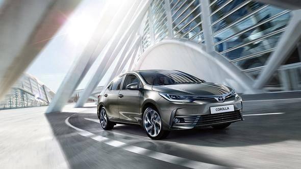 <p>Toyota Corolla 1.6 Life - 86,600 TL<br />
<br />
Şehir içi (L/100 km) 7,3<br />
<br />
Şehir dışı (L/100 km) 4,9<br />
<br />
Ortalama (L/100 km) 5,8</p>