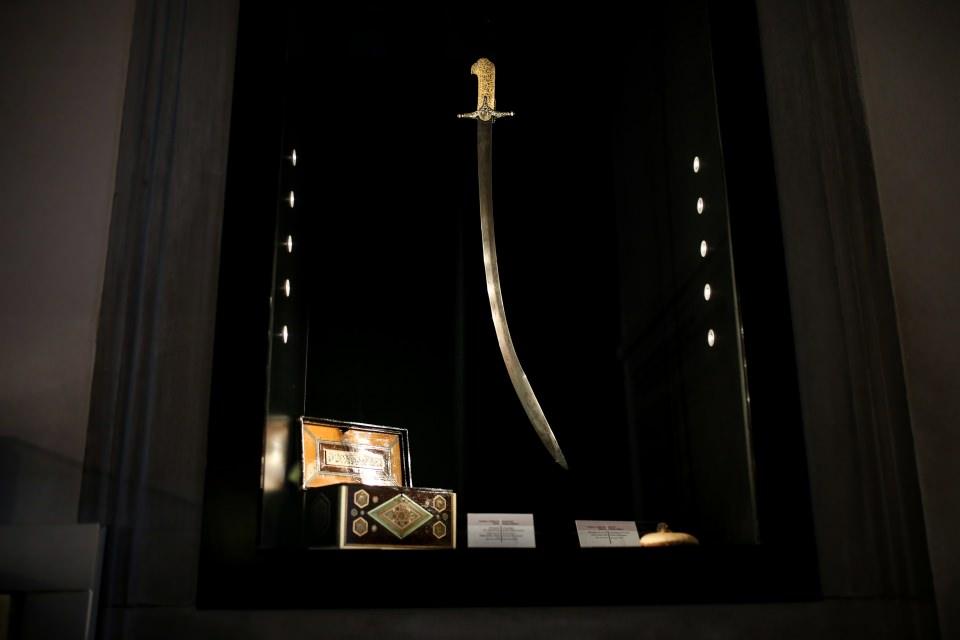 <p>Osmanlı Padişahı Yavuz Sultan Selim'in kılıcı </p>
