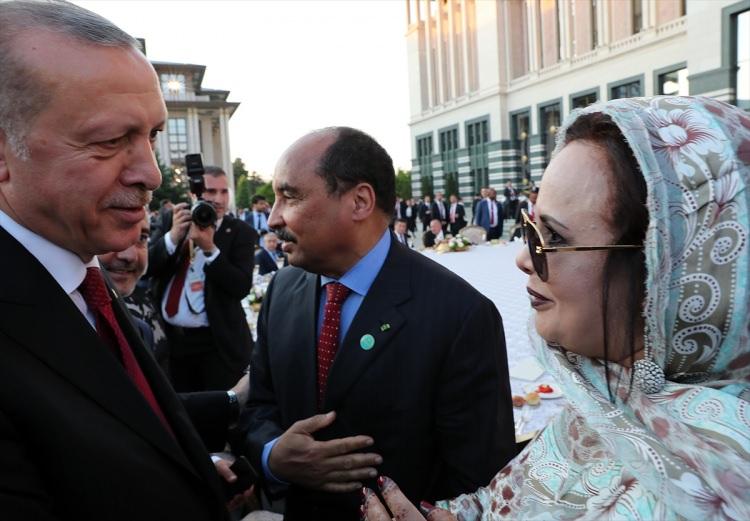 <p>Afrika Birliği Başkanı Mohamed Ould Abdel Aziz</p>