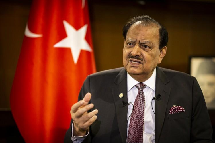 <p>Pakistan Cumhurbaşkanı Memnun Hüseyin</p>
