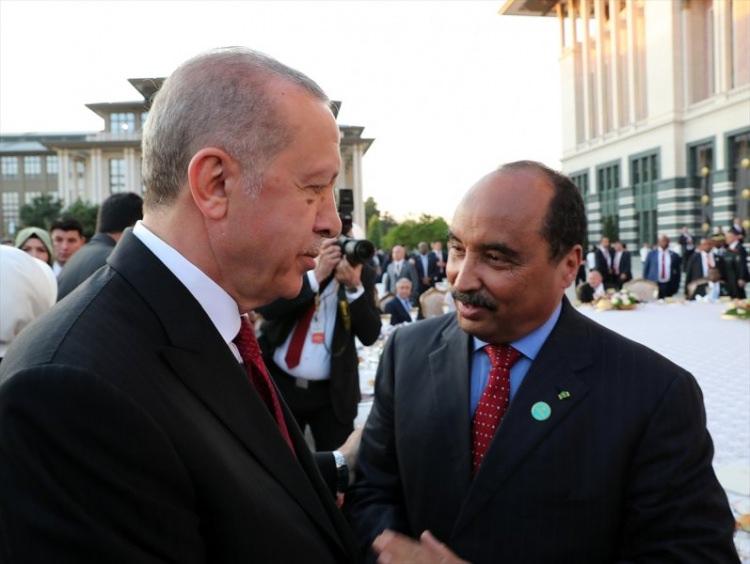 <p>Afrika Birliği Başkanı Mohamed Ould Abdel Aziz</p>
<p> </p>