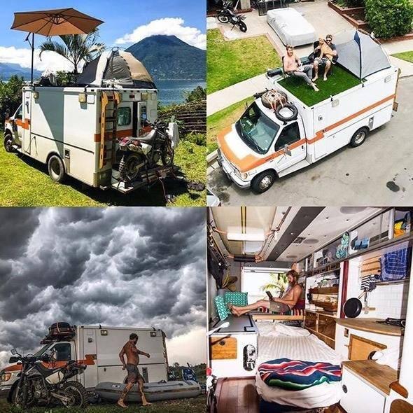 <p>Ambulansı ile birlikte saatlerce yol giden Dow aracını sevdiği noktalarda kenara &ccedil;ekiyor ve buraların keyfini &ccedil;ıkarıyor.</p>
