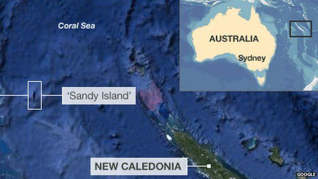 <p>Avustralya’nın doğusundaki Mercan Denizi’nde tasvir edilen hayali Sandy Adası, 1880 civarında haritalarda yer aldı. </p>

<p> </p>
