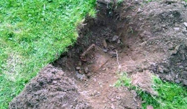 <p>Metal dedektörü ile arka bahçesinde arama yapan bir adam bakın neler buldu.</p>
<p> </p>