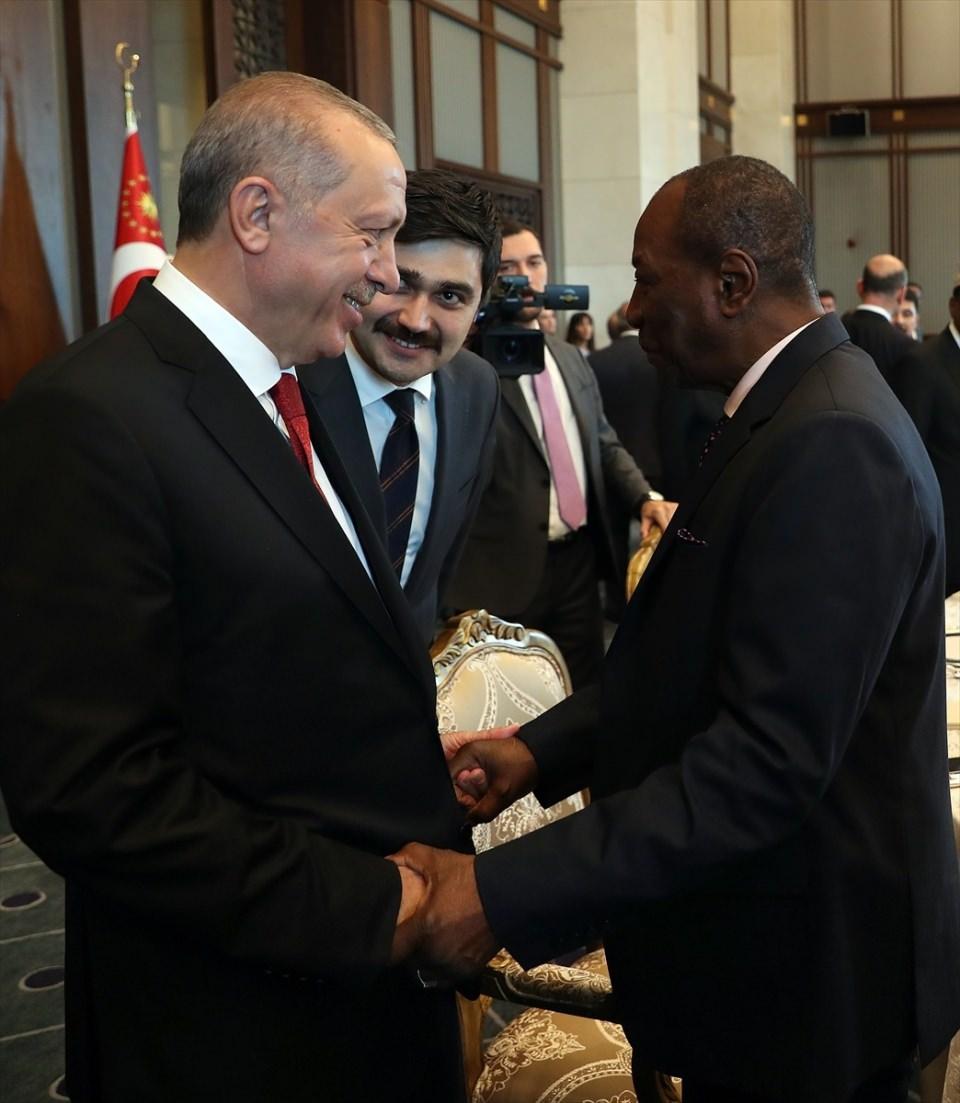 <p>Gine Cumhurbaşkanı Alpha Conde</p>