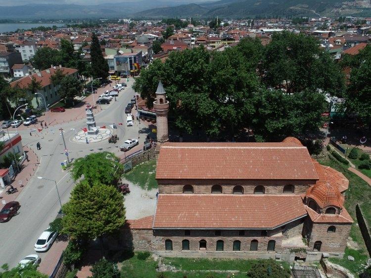 <p>Fotoğrafta Ayasofya Orhan Cami g&ouml;r&uuml;l&uuml;yor.</p>
