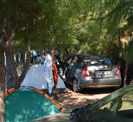 <p>Otellerde boş yer bulamayan ve otobüslerde de yer olmadığı için dönemeyen bazı tatilciler de geceyi plajda uyuyarak geçirdi.<br />
<br />
Sakarya’dan 3 arkadaşıyla birlikte gelen Mehmet Eşref Yiğit, "Bodrum’da yer bulamadık, bir gün çadır kurduktan sonra Marmaris’e gece yarısı geldik. Birkaç otel ile yaptığımız görüşmede yer olmadığını söylediler. Şehir merkezindeki halk plajında çadır kurmanın yasak olduğunu öğrenince kırsal mahallelere geldik. Bayram sonuna kadar buradayız" dedi.</p>