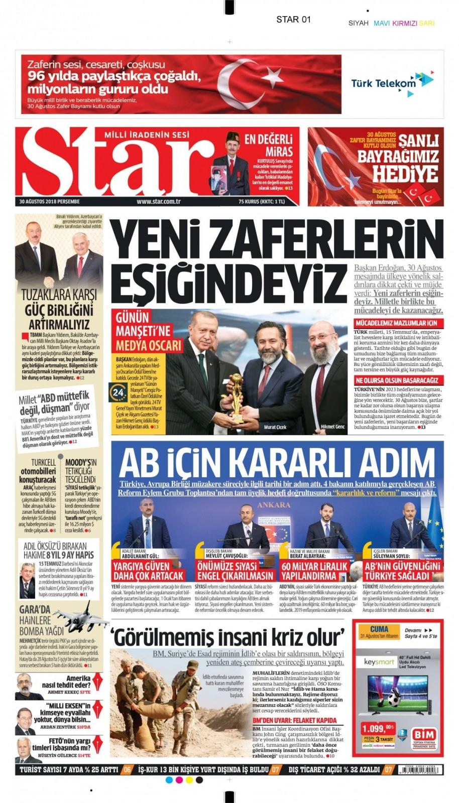 <p>İdlib’deki muhalifler de Esad rejiminin operasyon ihtimaline karşı savunma hazırlıklarını sürdürüyor. İdlib kırsalı ve güneyindeki Hama ilinin Gab Ovası’nı çevreleyen savunma hattı oluşturan muhalifler, bu bölgelere çok sayıda takviye kuvvet gönderiyor, hendekler ve tüneller açıyor.</p>

<p>Rusya ise Suriye’deki iç savaşa müdahale ettiği Eylül 2015 tarihinden beri en büyük savaş gemisi filosunu Akdeniz’e indirdi. Rusya’nın Akdeniz’de şu anda 9 savaş gemisiyle 2 denizaltına sahip olduğunu belirten Rusya Savunma Bakanlığı yetkilileri, Rusya’nın ilerleyen günlerde Akdeniz’e daha fazla gemi göndermeyi planladığını ifade etti.</p>

<p> </p>
