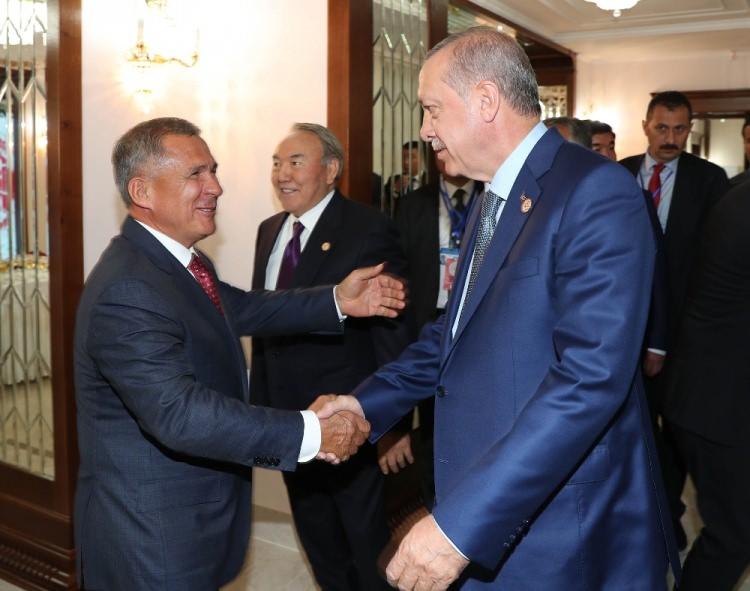 Cumhurbaşkanı Erdoğan açılış törenine katıldı