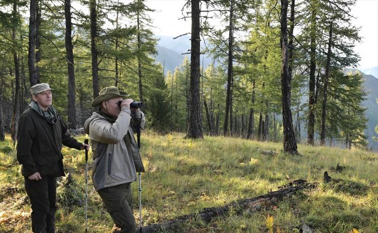 <p>Putin'in Tuva ziyaretinin fotoğrafları Kremlin tarafından servis edildi.&nbsp;</p>
