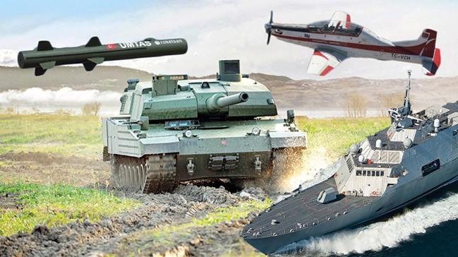 <p>2000’li yılların başında savunma sanayiinin yüzde 80’e yakını dışa bağımlı olan Türkiye, 2018’e gelindiğinde bu oranı yüzde 35’lere çekmeyi başardı. 2002’de yüzde 20 civarında olan savunma sanayiindeki yerlilik oranı, 2018’de yüzde 65’lere kadar yükseldi.</p>

<p> </p>
