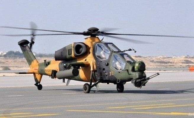 <p><strong>Atak Helikopteri</strong></p>
<p>Türk Silahlı Kuvvetleri’nin, “Taarruz ve Taktik Keşif Helikopteri” ihtiyacının karşılanması amacı ile yerli üretim olarak, milli aviyonik ve silah sistemleri ile donatıldı. </p>