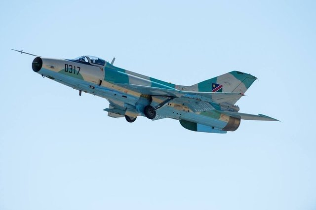 <p>NAMİBYA - 6 SAVAŞ UÇAĞI</p>

<p>6 X F-7</p>
