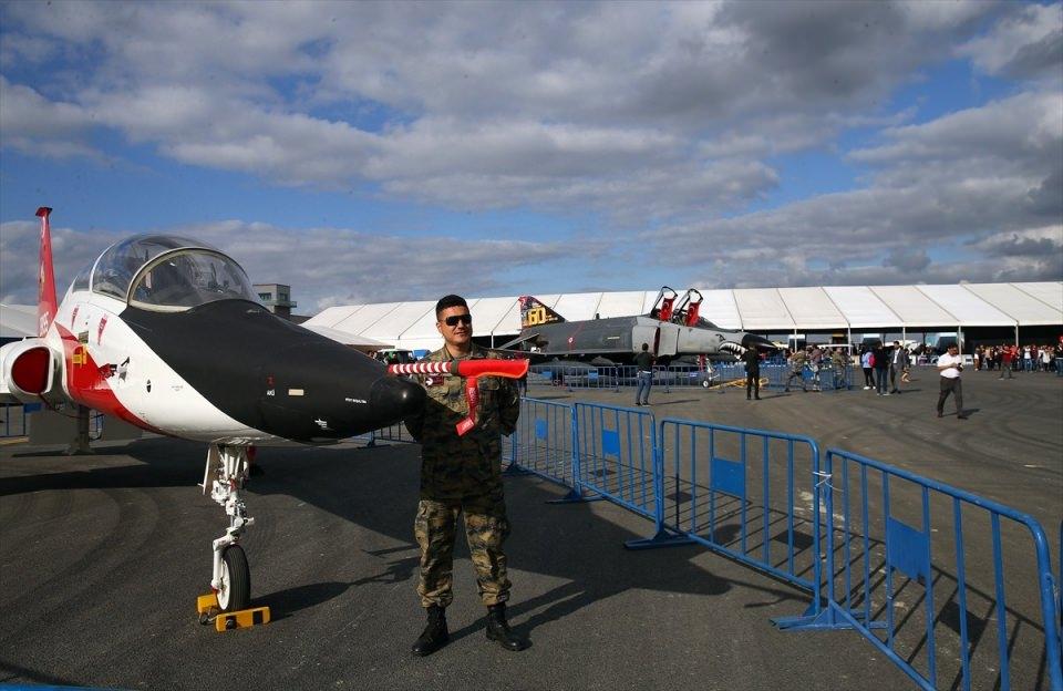 <p>Northrop F-5 eğitim uçağı</p>
