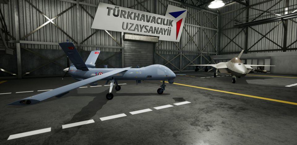 <p>Projenin ilerleyen aşamasında hava araçlarının kokpitlerine girilebilmesi, pilot koltuklarına oturulabilmesi hedefleniyor. </p>
<p> </p>