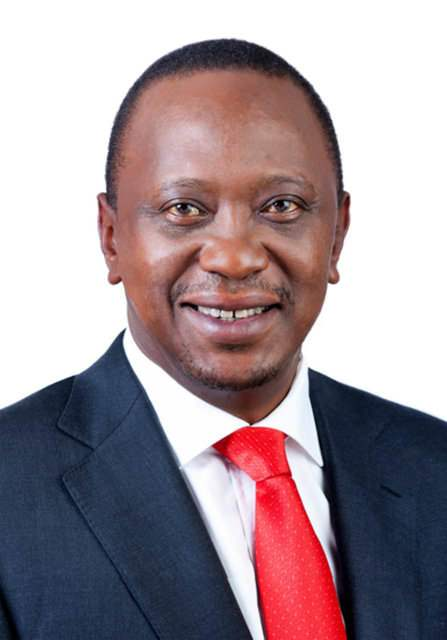 <p>Kenya Devlet Başkanı<br />
Uhuru Kenyatta</p>