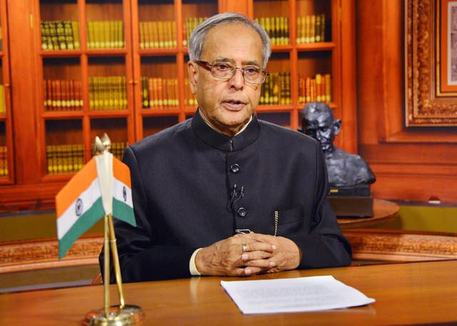 <p>Hindistan Cumhurbaşkanı<br />
Pranab Mukherjee</p>