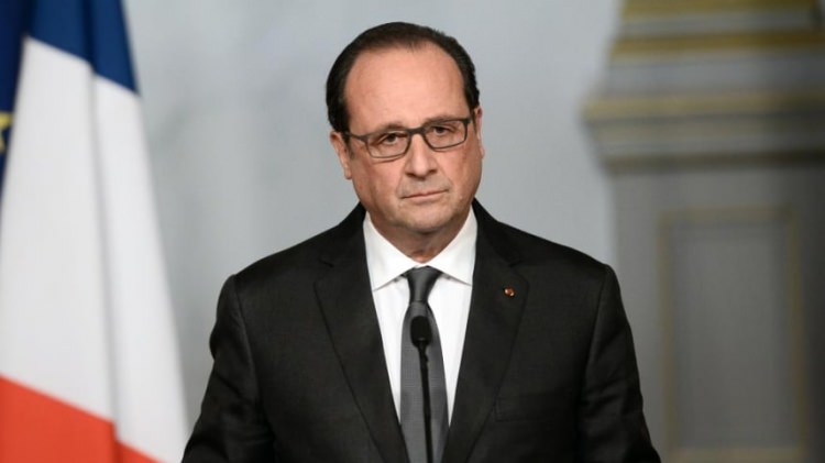 <p>Eski Fransa Cumhurbaşkanı<br />
François Hollande</p>

