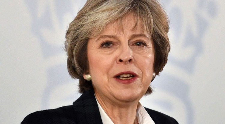 <p>Birleşik Krallık Başbakanı<br />
Theresa May</p>
