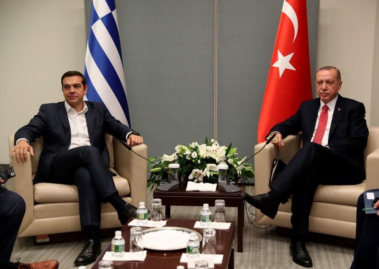 <p>Türkiye Cumhurbaşkanı Recep Tayyip Erdoğan, Birleşmiş Milletler (BM) 73. Genel Kurulu Görüşmelerine katılmak için bulunduğu New York'ta, Yunanistan Başbakanı Aleksis Çipras'ı kabul etti.</p>

<p> </p>
