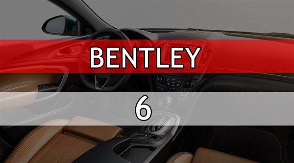 <p><strong>Bentley - 6</strong></p>

