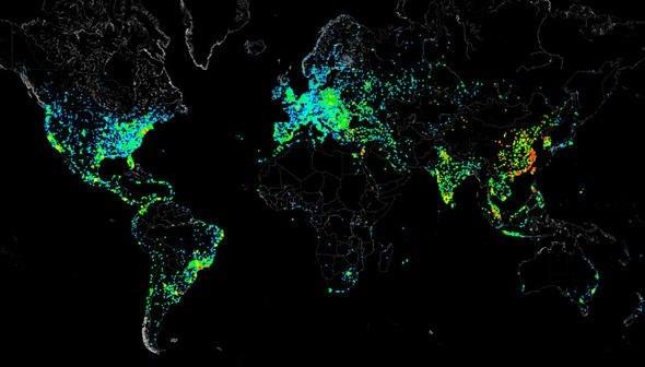 <p>Haritaya dikkatle bakın... 200 ülkede 160 milyondan fazla bağlantı test edilerek hazırlanan rapora göre, dünyanın en hızlı internetini bakın hangi ülke kullanıyor? Türkiye kaçıncı sırada?</p>
