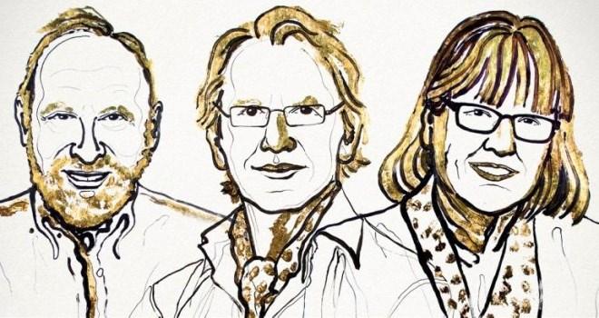 <p>NOBEL FİZİK ÖDÜLÜ 2018</p>
<p>Lazer fiziği alanındaki çalışmalarından ötürü ABD'li Arthur Ashkin, Fransız Gerard Mourou ve Kanadalı Donna Strickland'a verildi. Donna Strickland 1901'den bu yana ödülü kazanan üçüncü kadın oldu.</p>