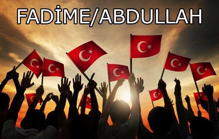 <p>16- FADİME/ABDULLAH</p>
<p> </p>