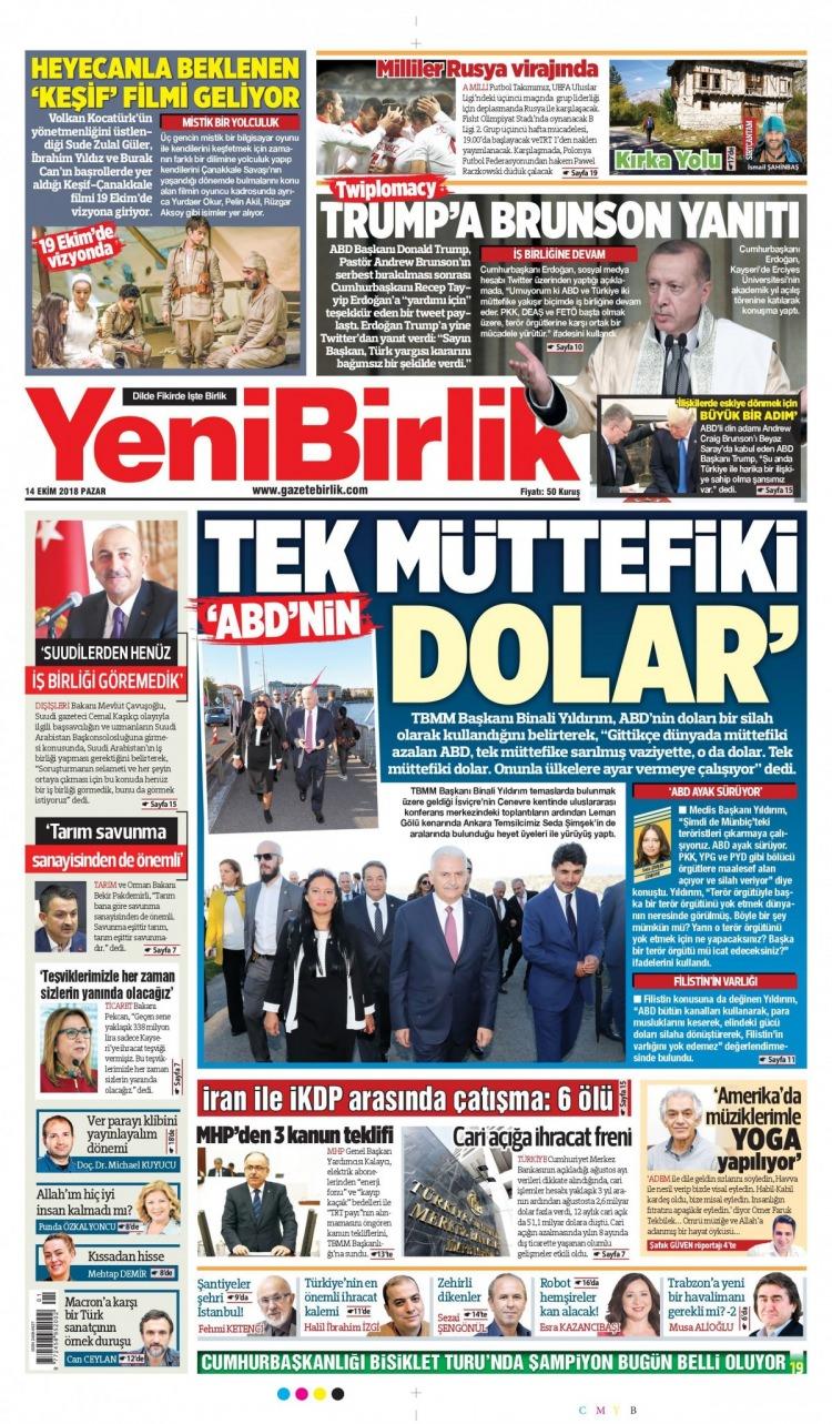 <p><strong>YeniBirlik</strong></p>
