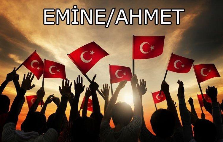 <p>3- EMİNE/AHMET</p>

<p> </p>
