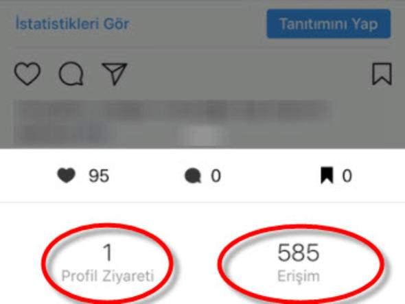 <div>Buna bastığınızda sadece o fotoğrafa özel bilgileri görüntüleyebileceksiniz. Mesela o fotoğrafı görüp sizin profil sayfanızı görenlerin sayısını öğrenebilirsiniz.</div>

<div> </div>
