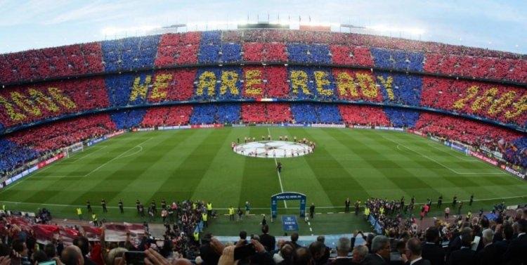 <p>5<br />
<br />
NOU CAMP (BARCELONA)</p>