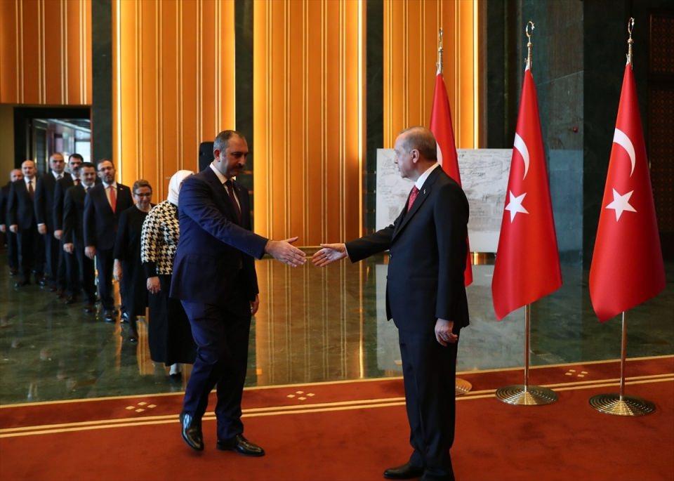 <p>Adalet Bakanı Abdulhamit Gül</p>
