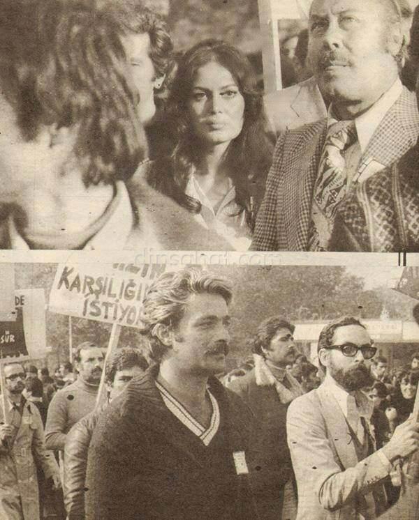 <p>1970'ler - Bir Zamanlar 1 Mayıs Türkan Şoray ve Kadir İnanır, 1 Mayıs kutlamalarında...</p>

<p> </p>

