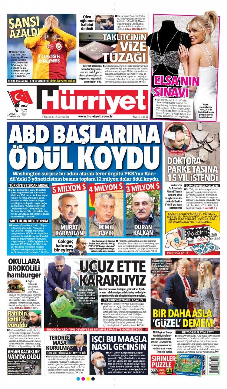 <p><strong>HÜRRİYET</strong></p>
