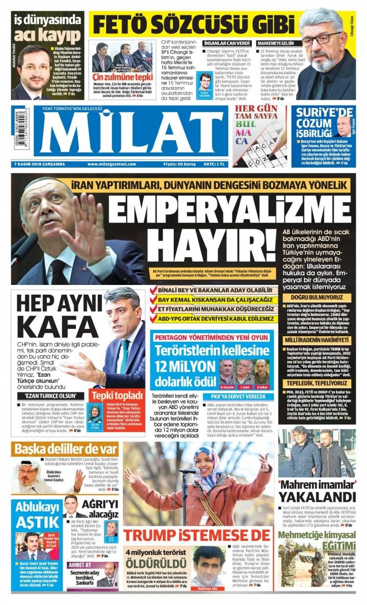 <p><strong>MİLAT</strong></p>
