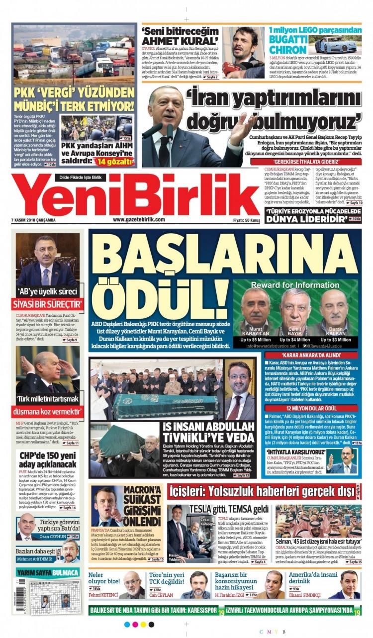 <p><strong>YENİBİRLİK</strong></p>
