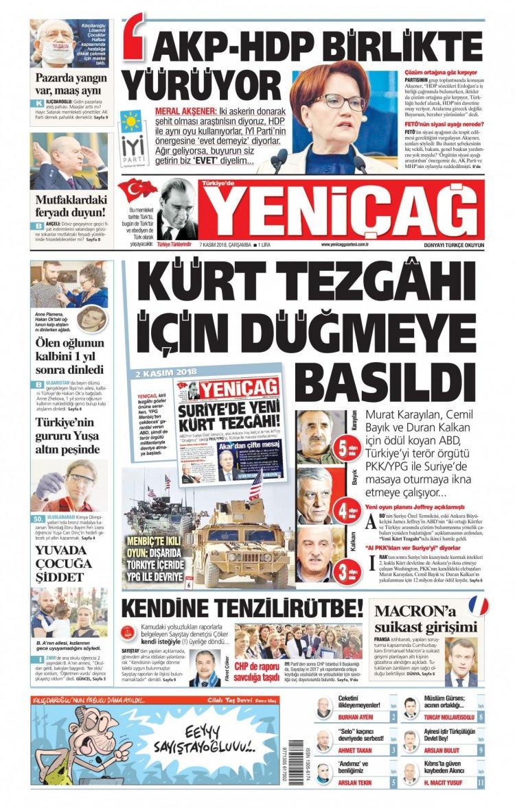 <p><strong>YENİÇAĞ</strong></p>
