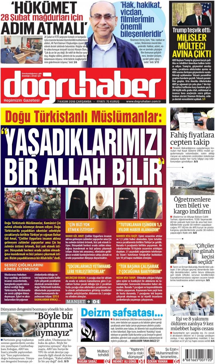 <p><strong>DOĞRUHABER</strong></p>
