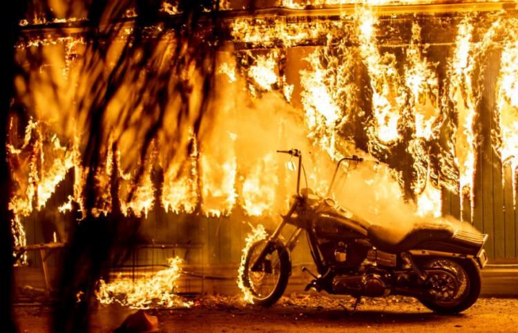 <p>ABD California eyaletinde etkili olan orman yangınları nedeniyle ölü sayısı artıyor.<br />
 </p>
