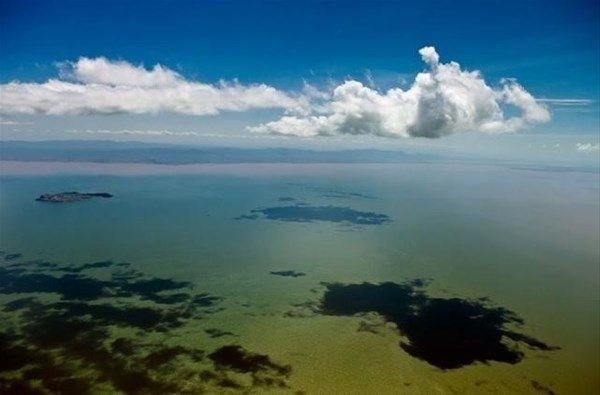 <p>Kenya'nın kuzeydeki Rift Vadisi gölü olan Turkana Gölü Turkana Gölü dünyadaki en büyük çöl gölüdür. </p>

<p> </p>
